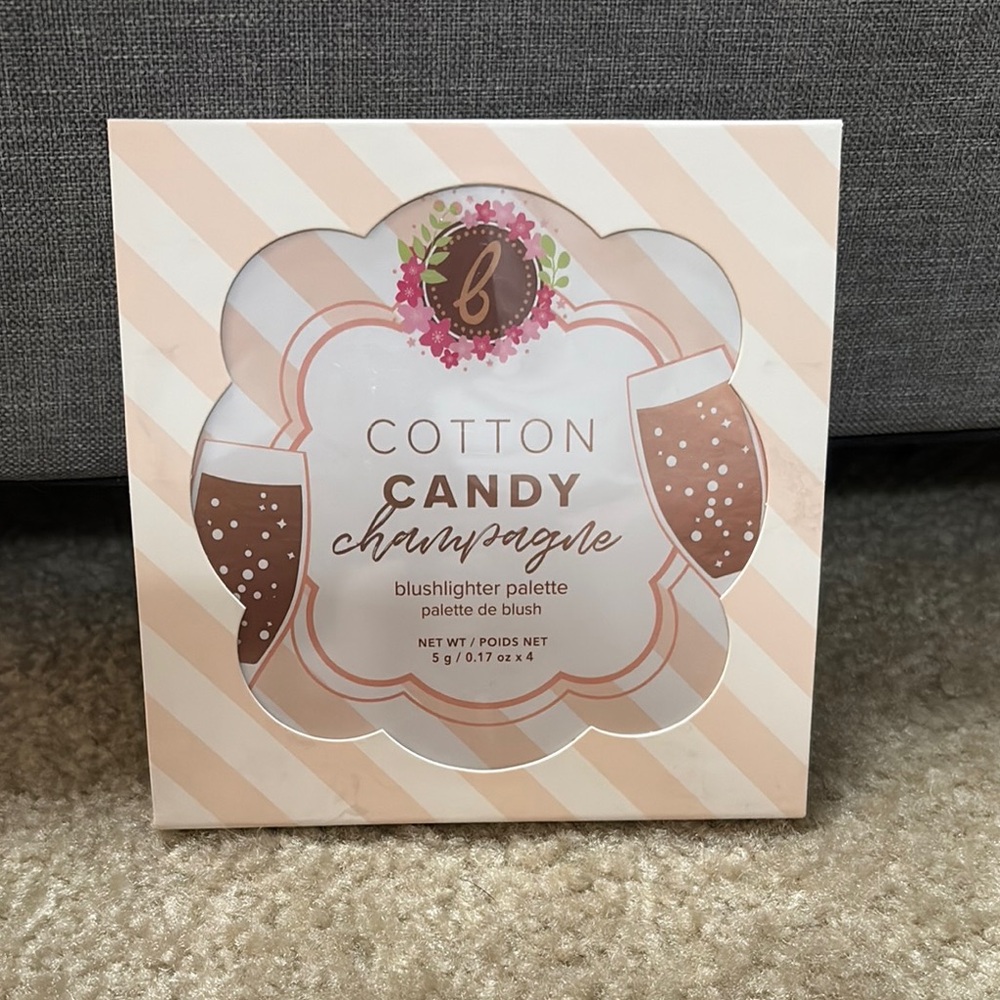 Beauty Bakerie Blushlighter Palette with Pink and Cream Hues